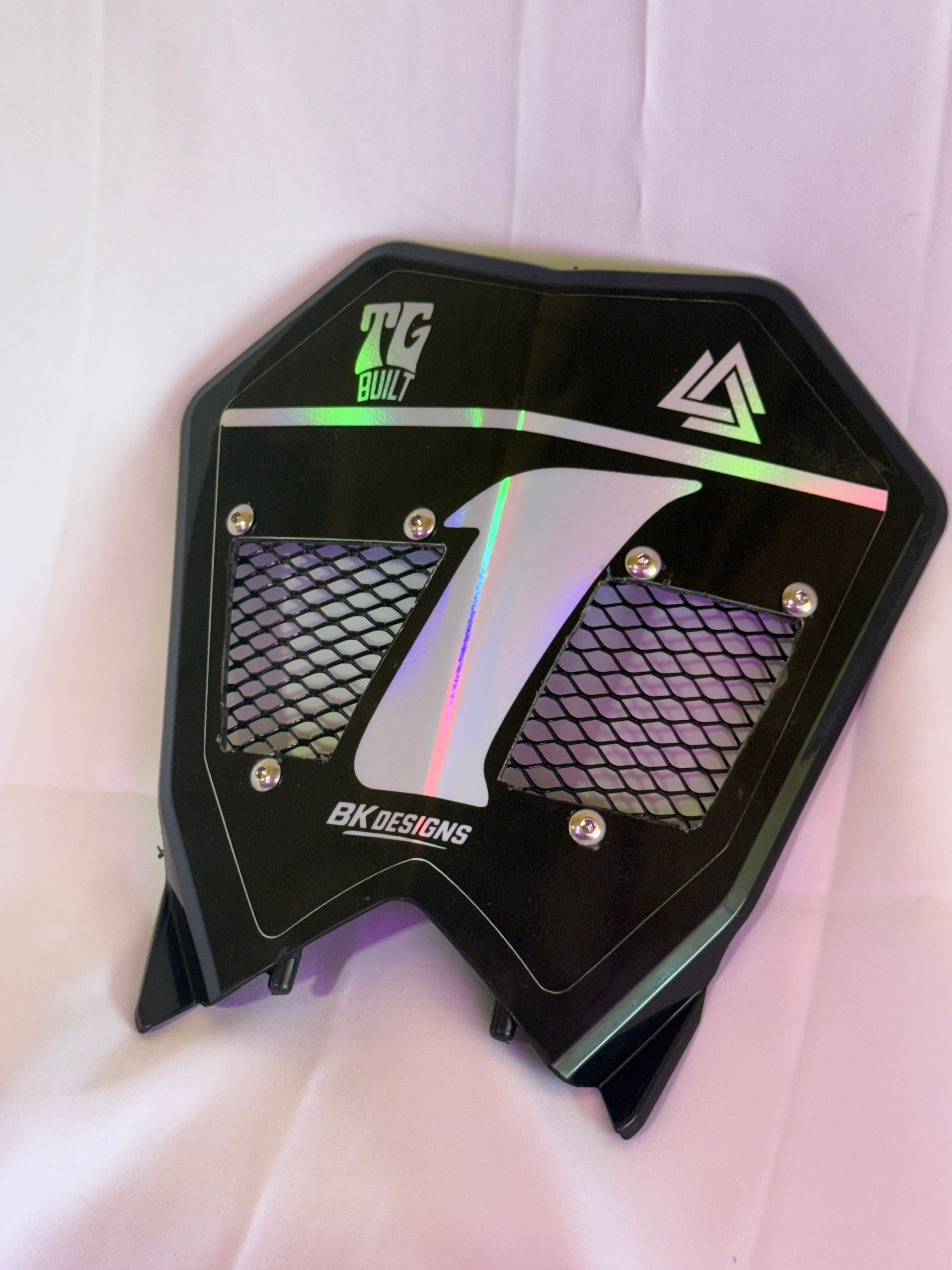 ETM RTR Vented Number Plate Holographic