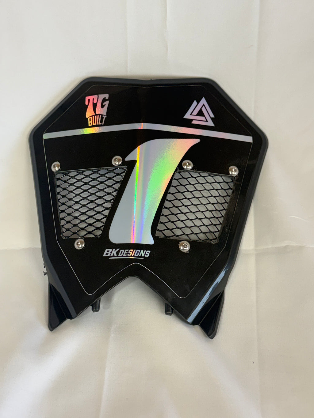 ETM RTR Vented Number Plate Holographic