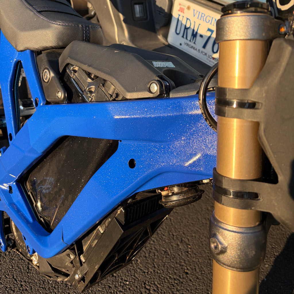 Surron LBX Painted Frame Guards TIRacing