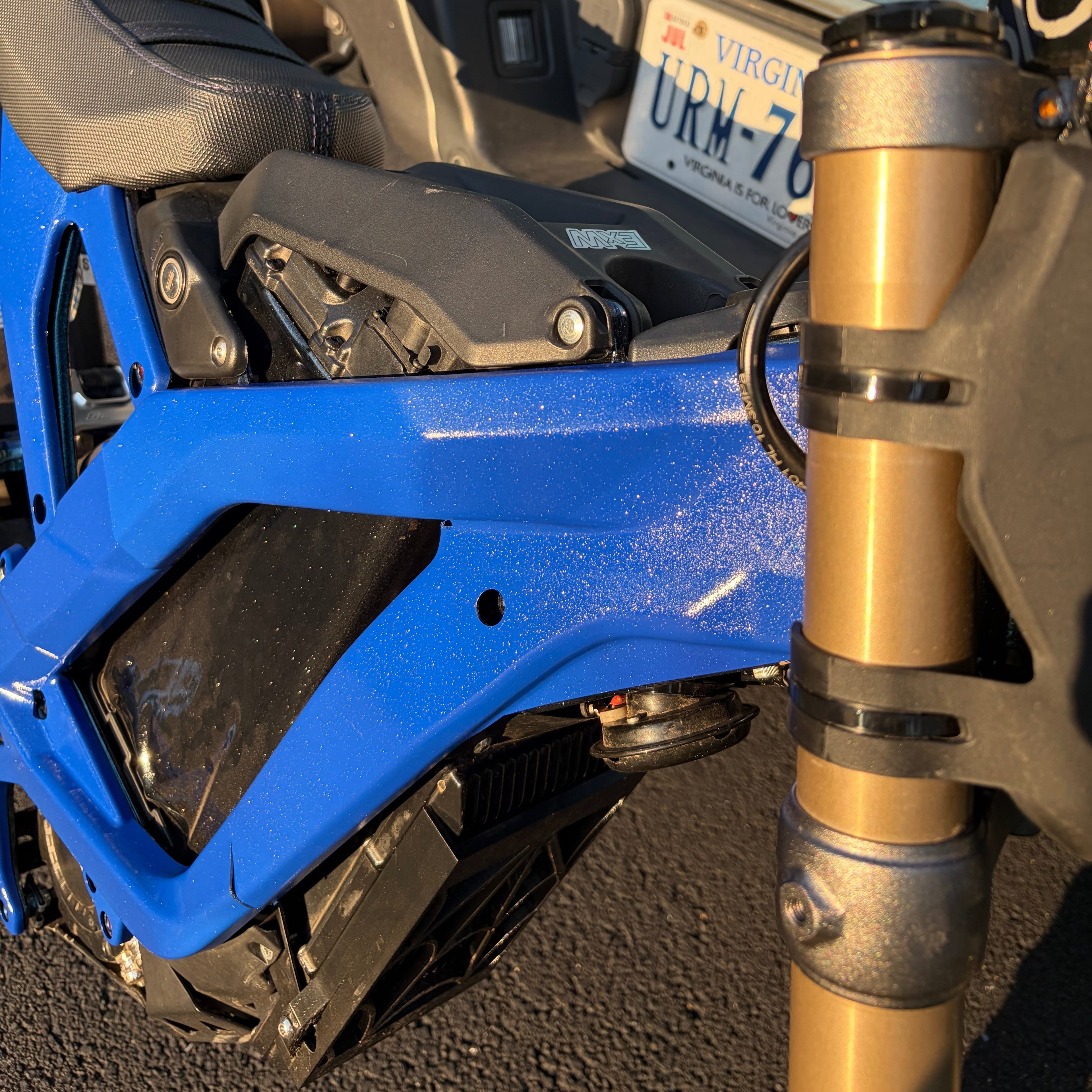 Surron LBX Painted Frame Guards TIRacing