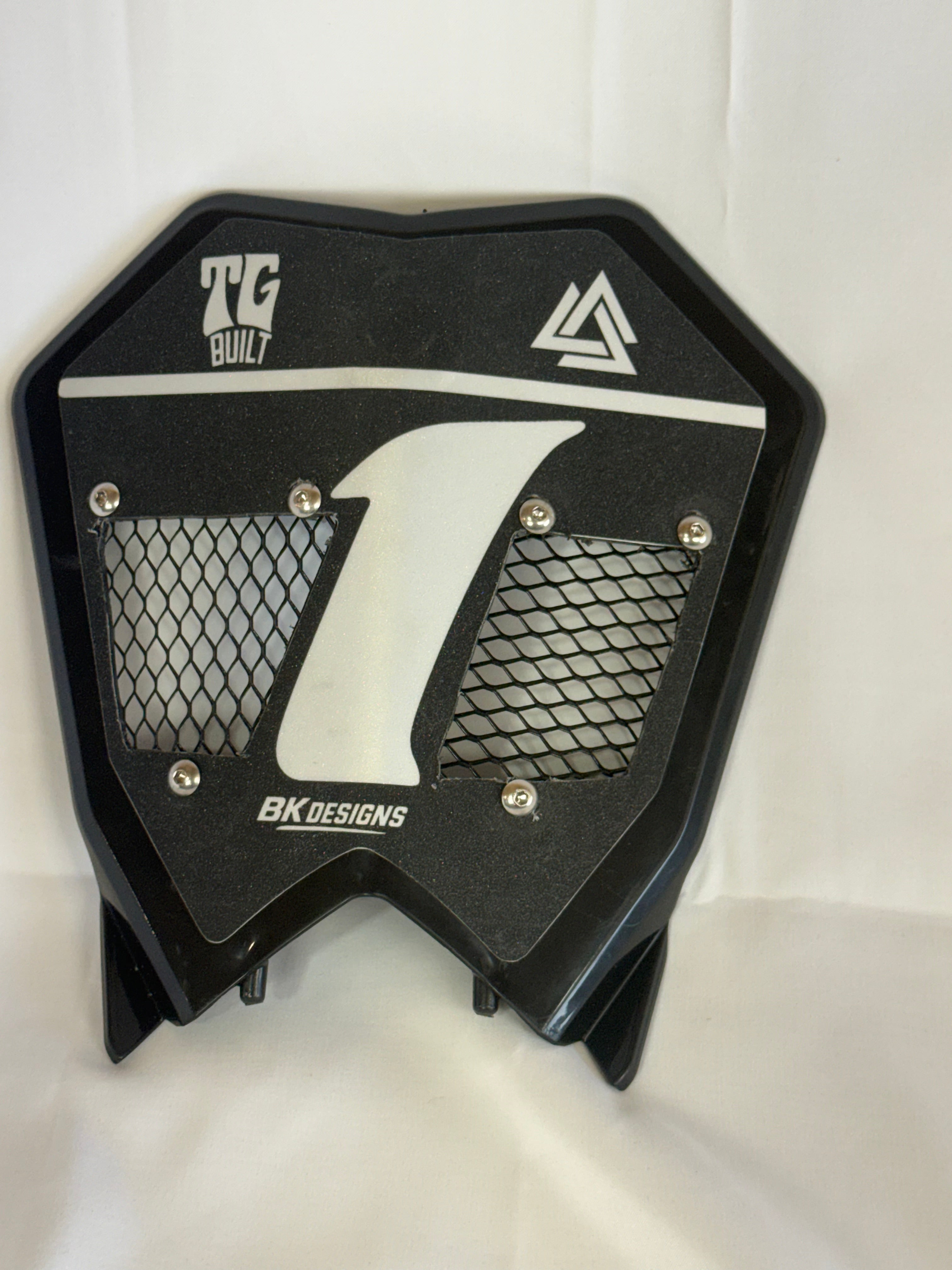 ETM RTR Vented Number Plate Sparkle