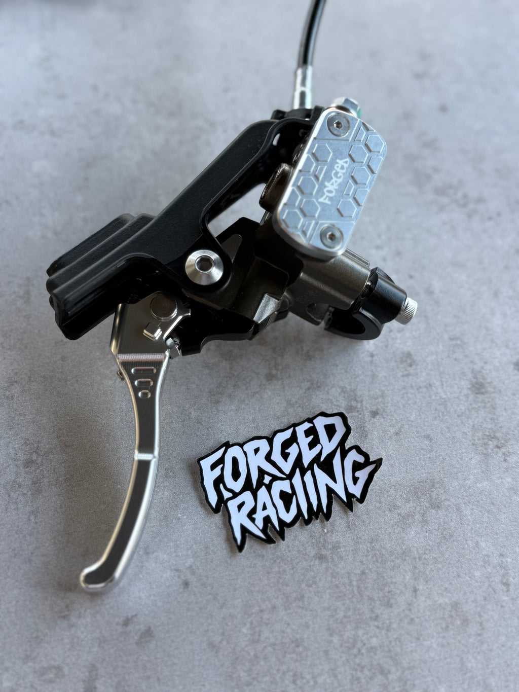 Sur-Ron Ultra Bee Brake Upgrade Kit | CNC Lever, Reservoir Cap & Hardware | Forged Racing Forged Racing