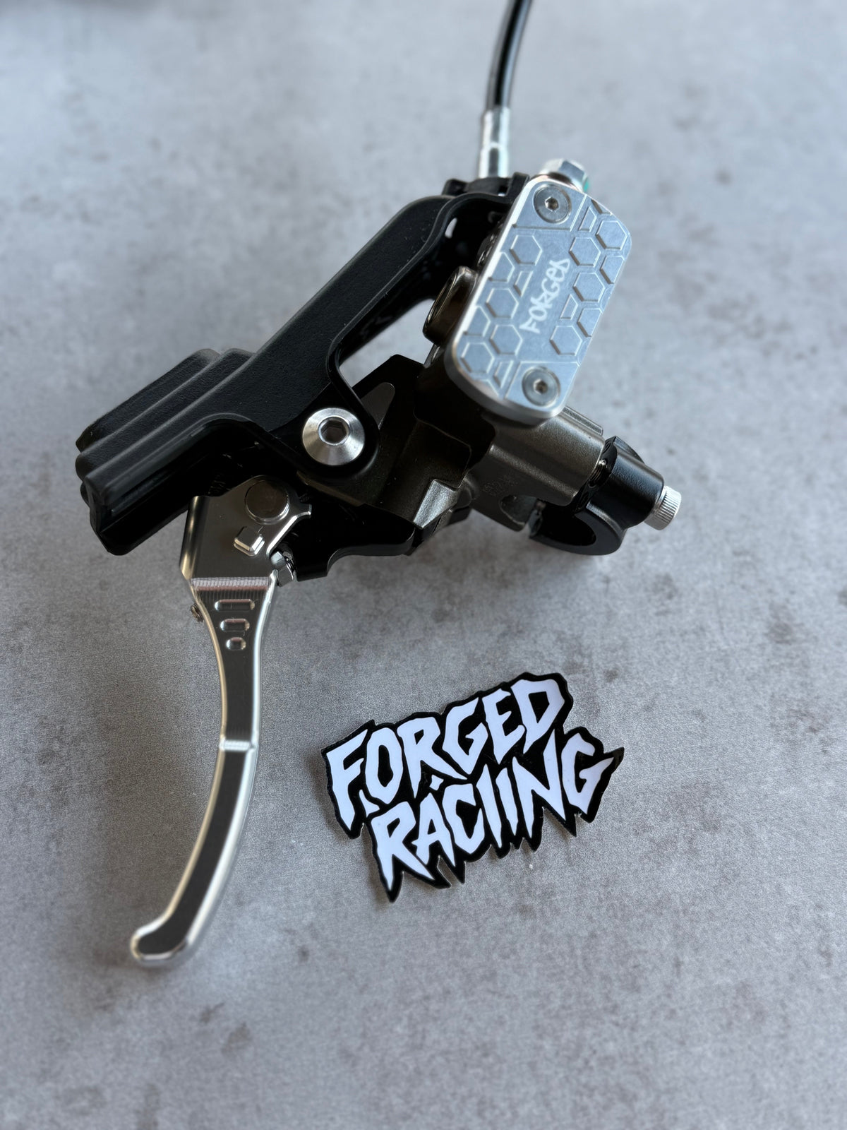 Sur-Ron Ultra Bee Brake Upgrade Kit | CNC Lever, Reservoir Cap & Hardware | Forged Racing Forged Racing