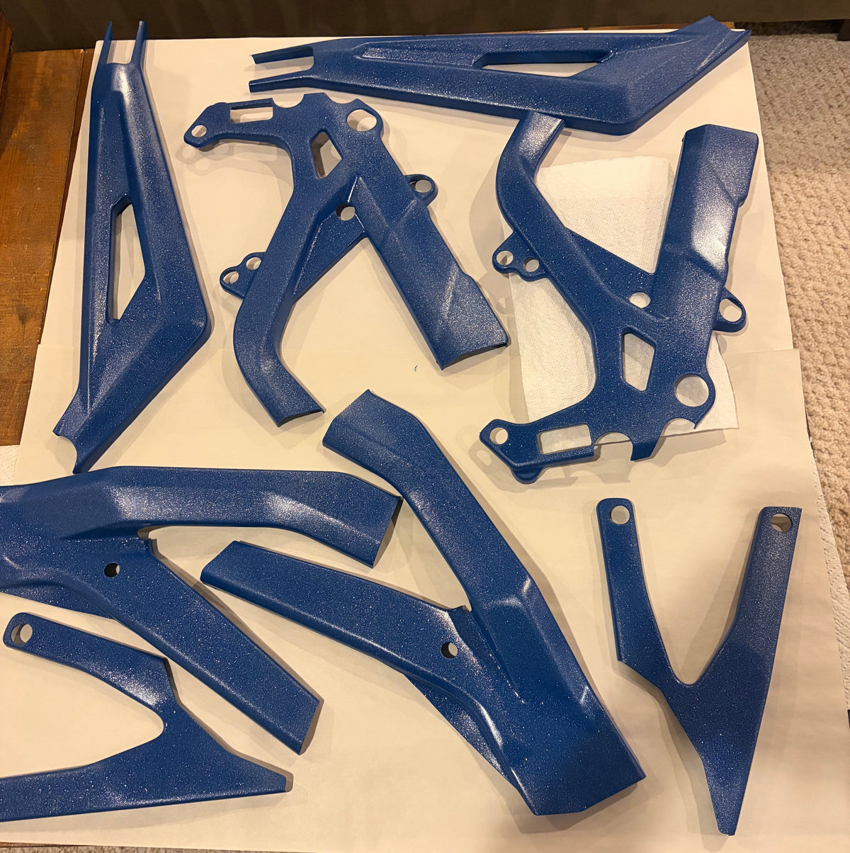Surron LBX Painted Frame Guards TIRacing