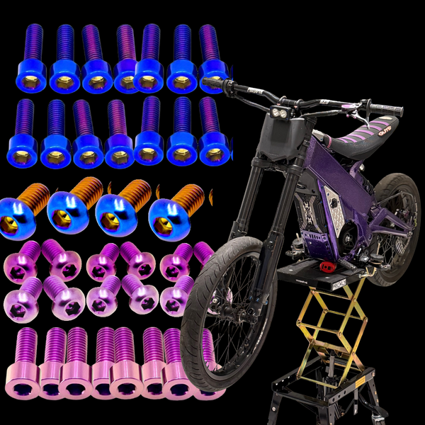 Talaria XXX Titanium Bolt Kit DevMoto