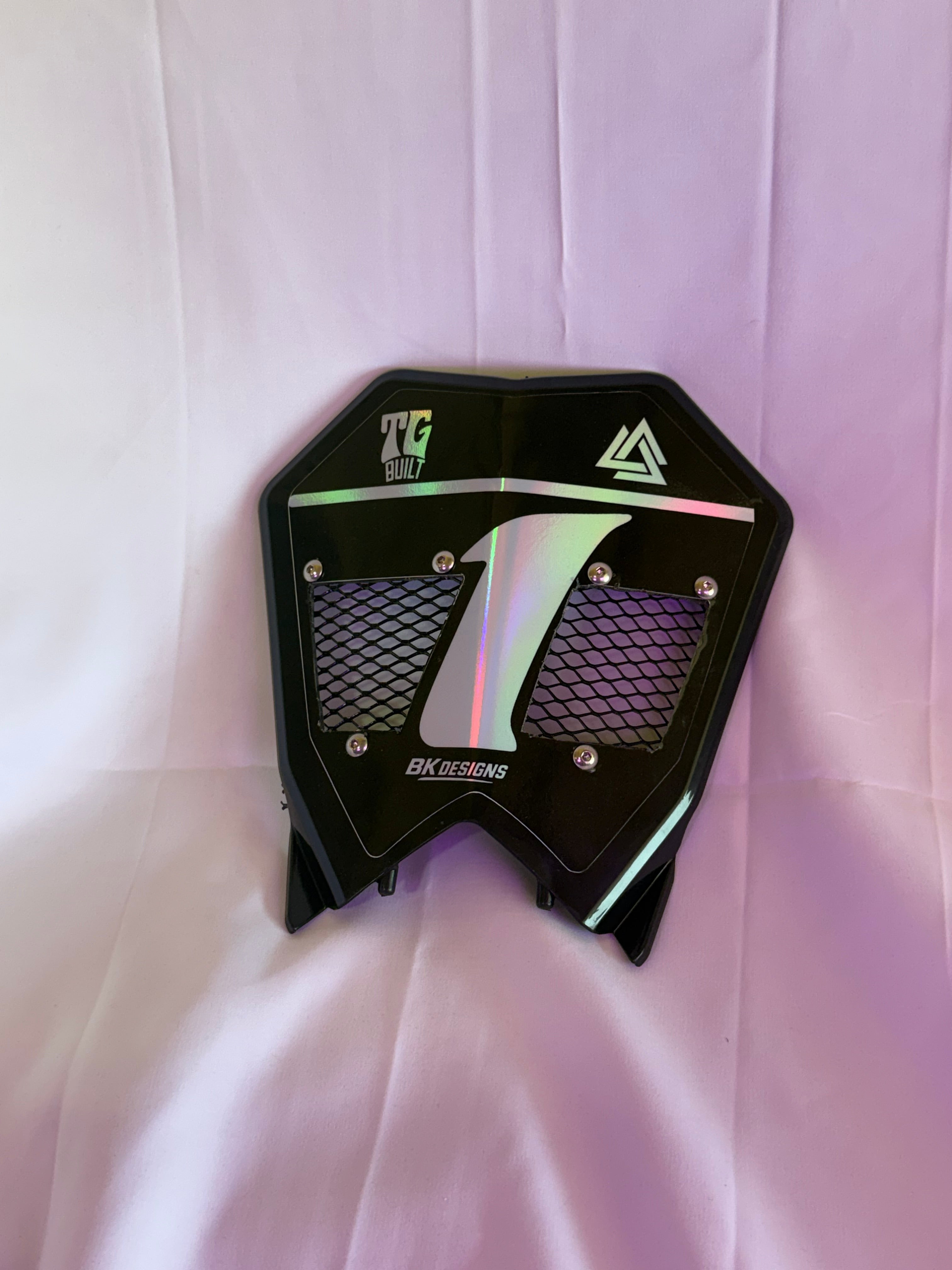 ETM RTR Vented Number Plate Holographic