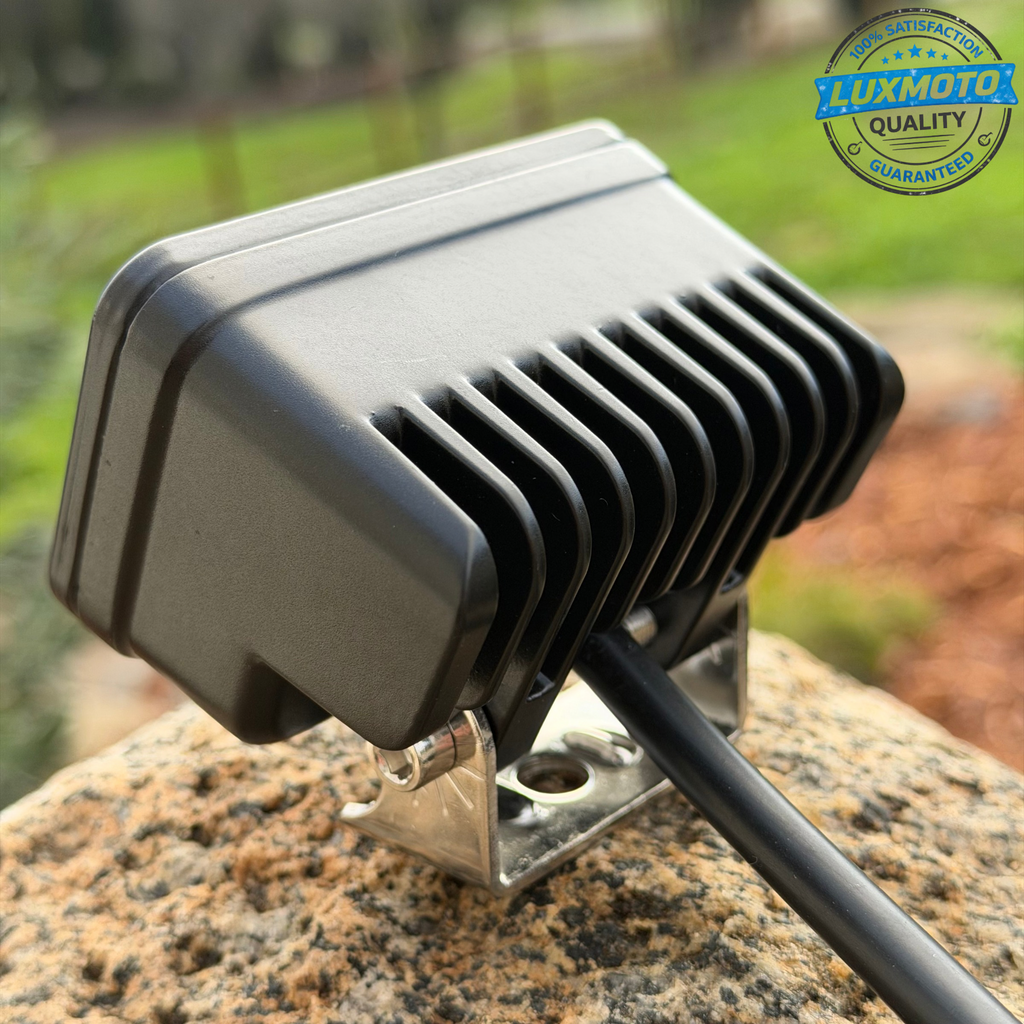 🔥BEST SELLER🔥 Baja Light & Horn  RECHARGEABLE [COMES WITH BATTERY & CHARGER!] (Fits any bike) Lux Moto