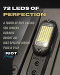 Riot BEAM Rock Light — 72 LED / 560 Lumens (Surron, Talaria, E-Ride) Riot Racing