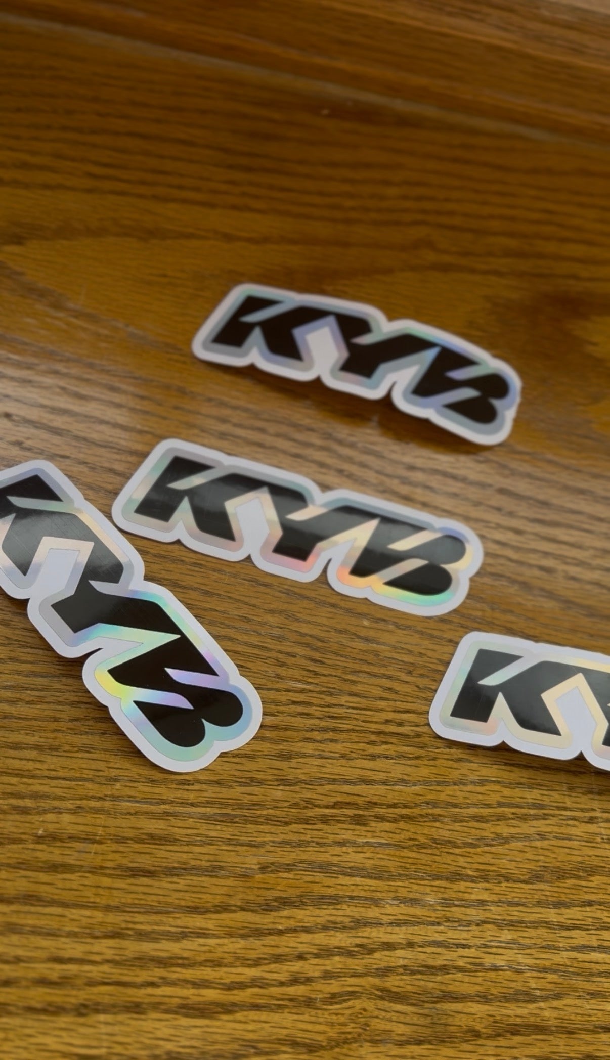 KYB Sticker Pack of 2
