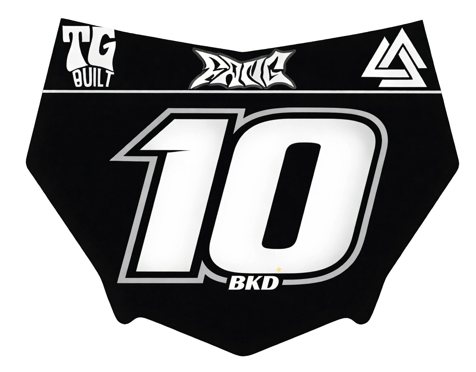 Motocutz Plate Decal