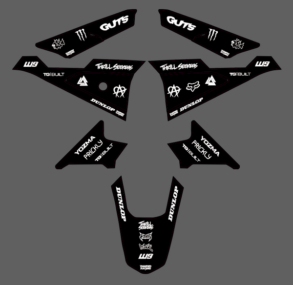 Pre Designed Yozma Graphics Kit Ramped Racing